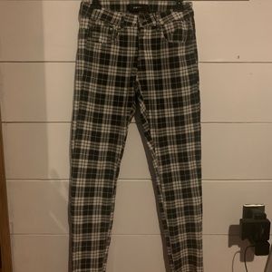 Amiri Skinny Plaid Pants sz. 29 Black & White